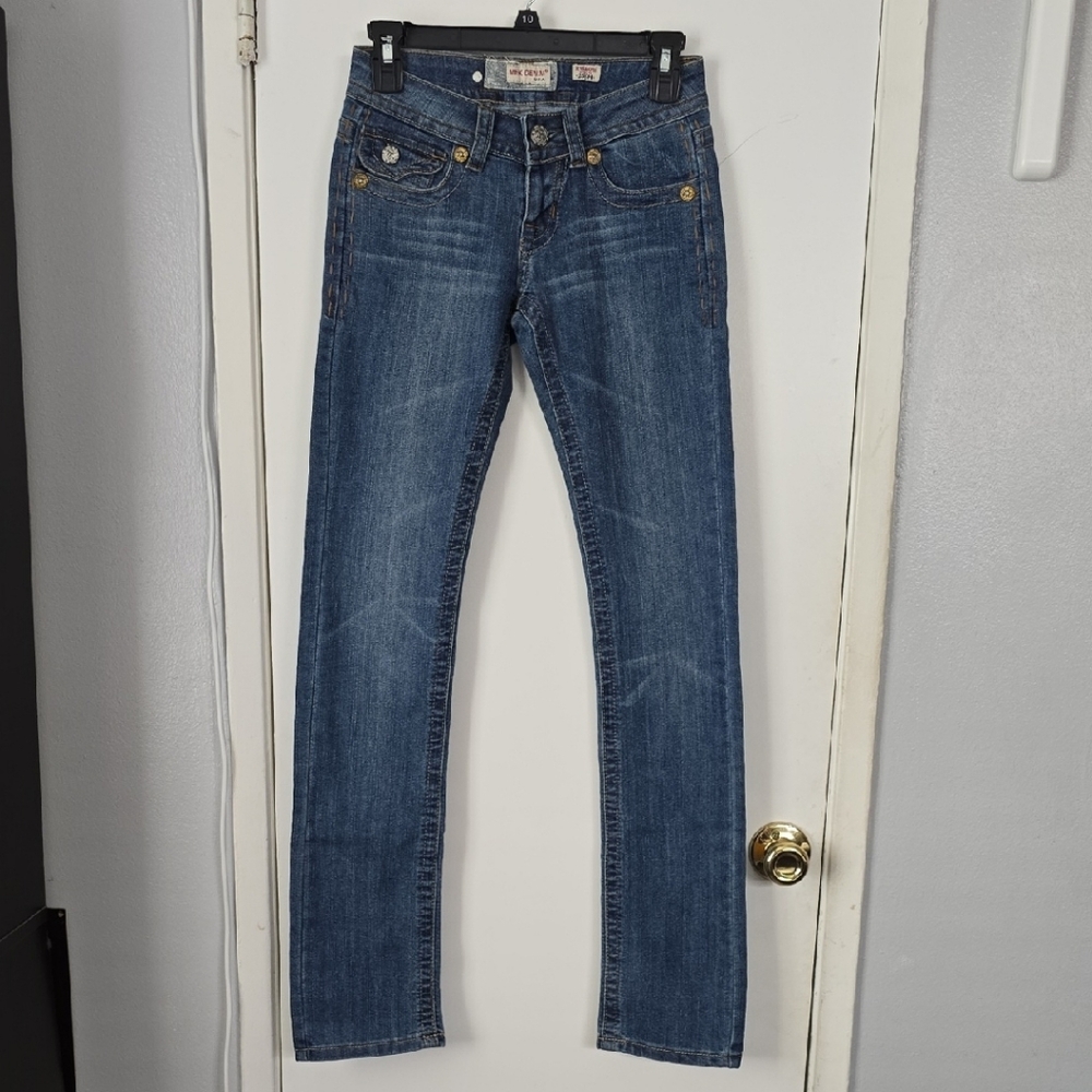 MEK Blue Straight Leg Jeans